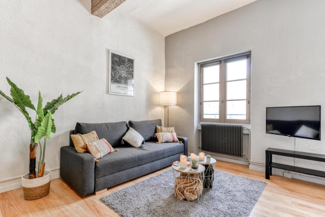 Le Cocon / Free Parking / Wifi / Netflix Apartment Carcassonne Ngoại thất bức ảnh